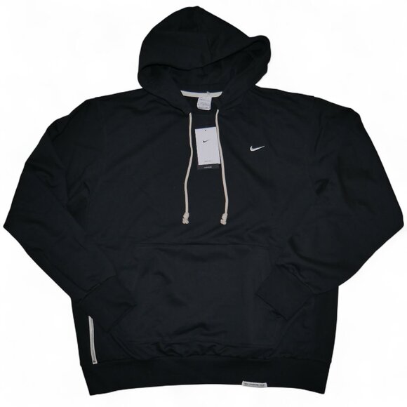 Nike Dri-Fit Standard Issue Black Hoodie Men's Size M Tall MT Black NWT - Picture 9 of 11